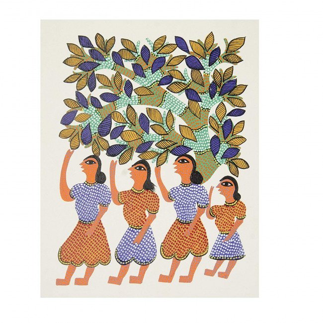 Gond tribal paintings