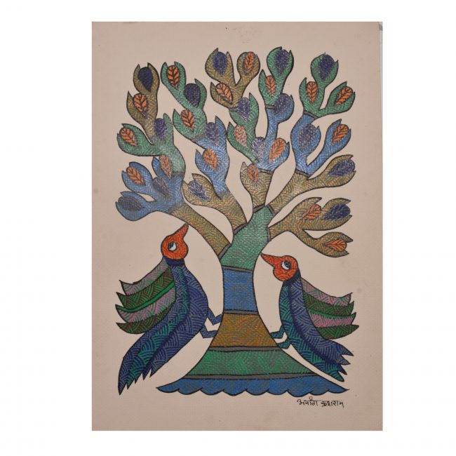 Gond Paper Painting