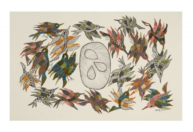 Gond Paper Painting