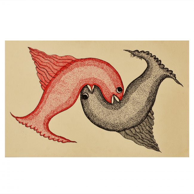 Handcrafted Gond Paper Painting