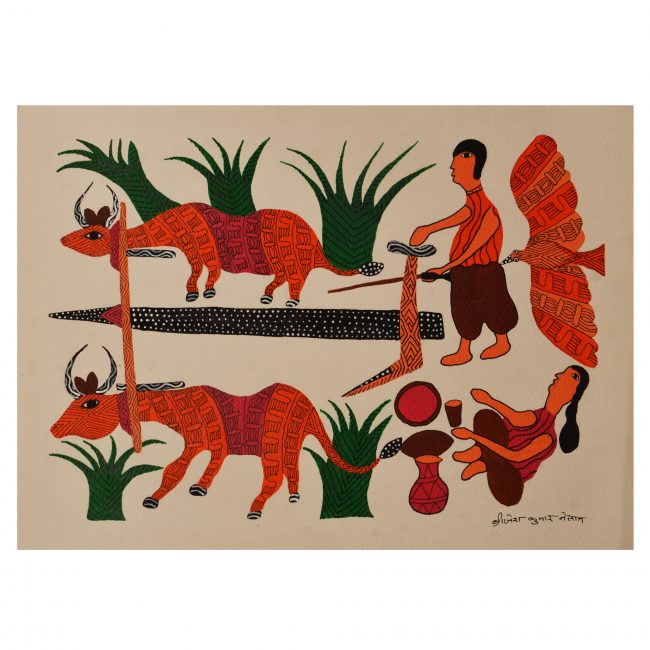 Handcrafted Gond Painting