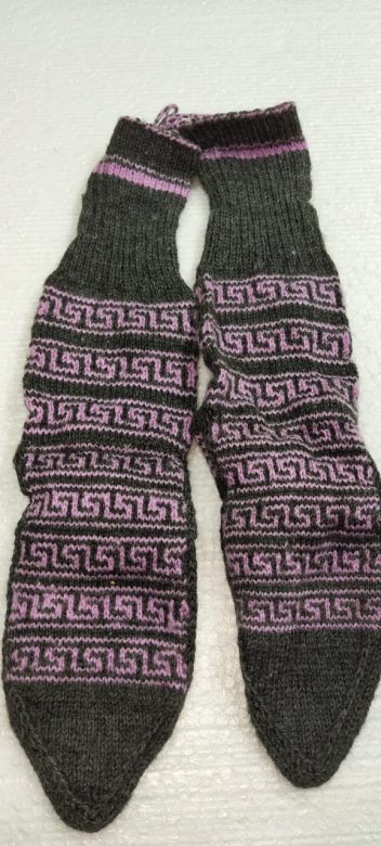 Women's Woolen Multicolor Merino Socks