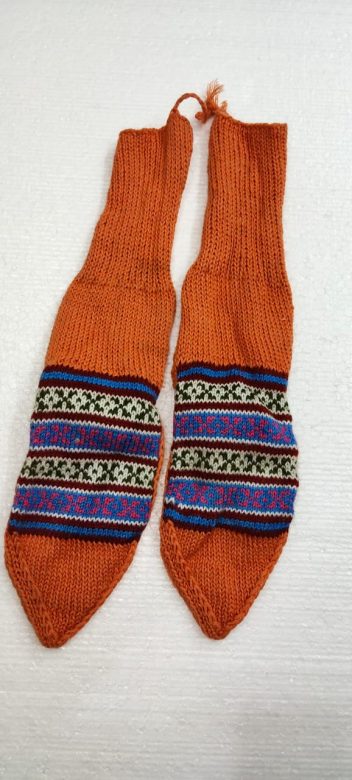 Women's Woolen Multicolor Merino Socks