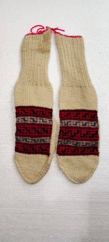 Women's Woolen Multicolor Merino Socks
