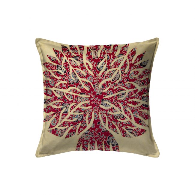 Handcrafted Cotton Multicolor Cushion Cover