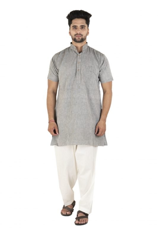Grey Long Kurta
