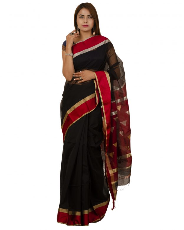 Art Silk Zari Multicolor Tribal Traditional Party Wear Saree