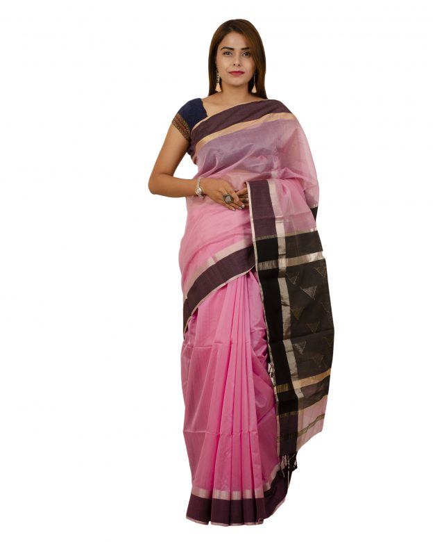 Art Silk Zari Multicolor Tribal Traditional Party Wear Saree