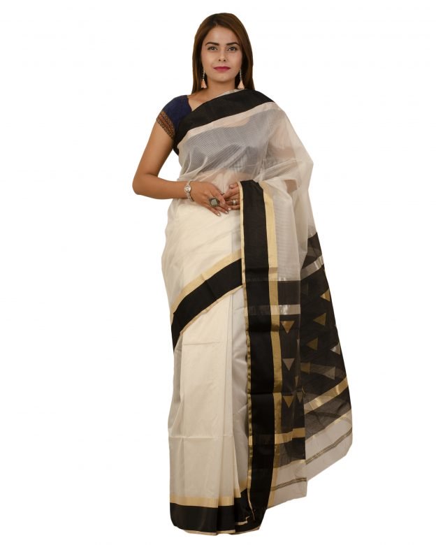 Art Silk Zari Multicolor Tribal Traditional Party Wear Saree