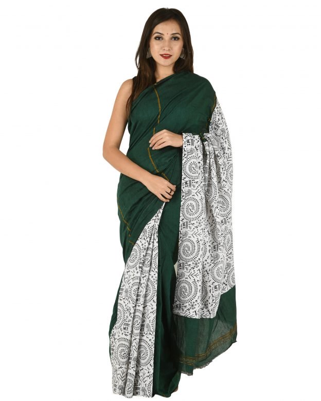 Cotton Multicolor Khesh Saree