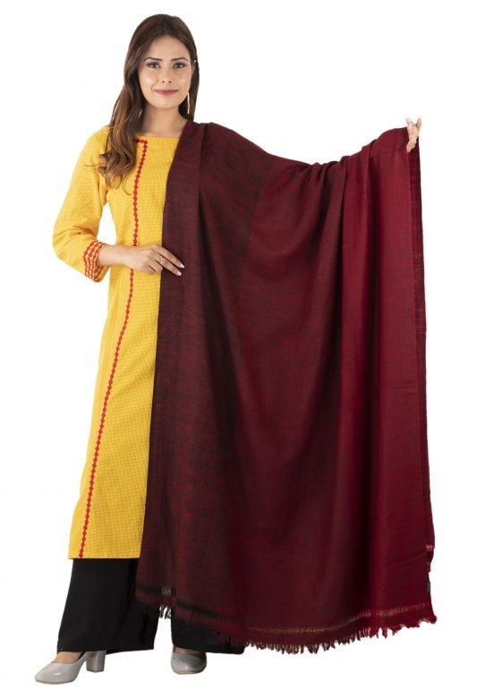 Silk Angora Shawl (Himachal Pradesh)