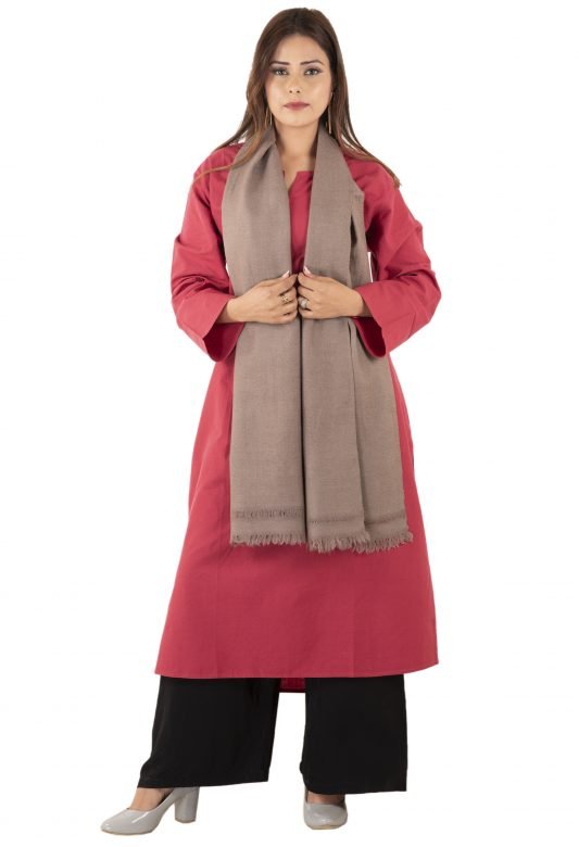 Wool Angora Plain Muffler