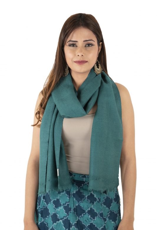 Angora Plain Wool Muffler