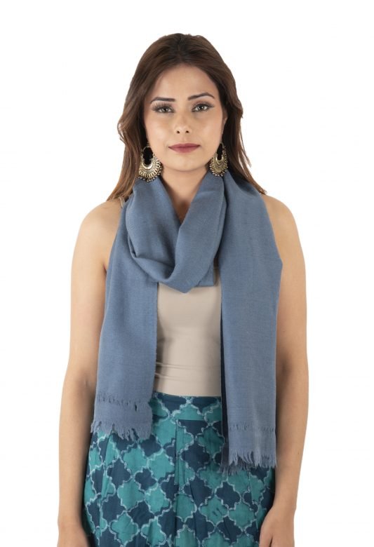 Angora Plain Wool Muffler