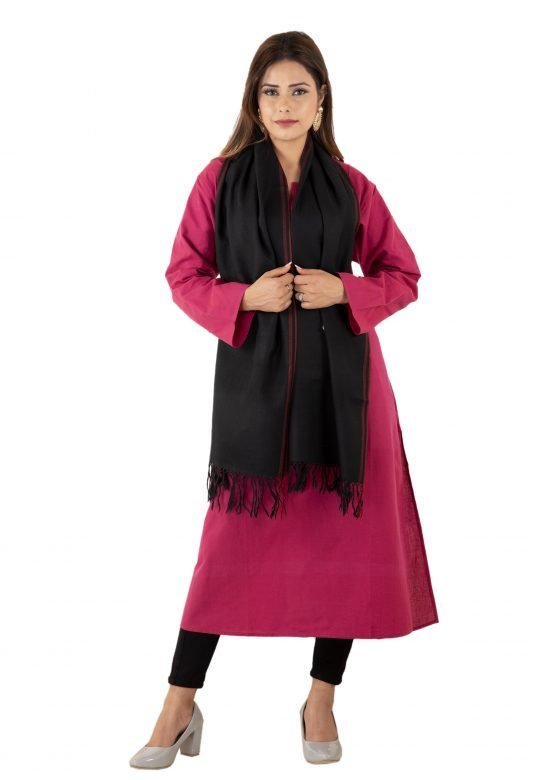 Side Kanni Wool Muffler