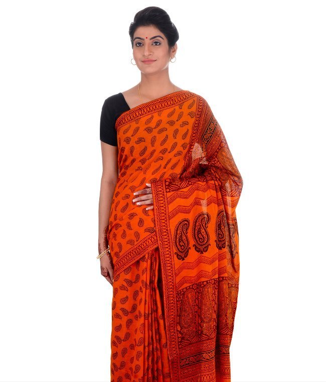 Multicoloured Cotton Saree