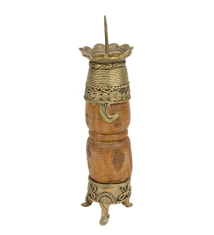 Handmade Brass Showpiece CANDLE HOLDER