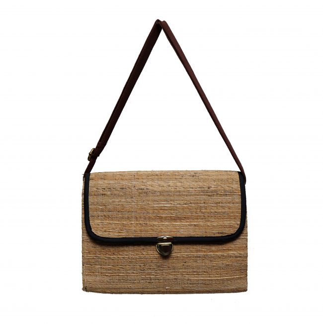 Banana Fiber Office Crossbody Bag | Tribes India