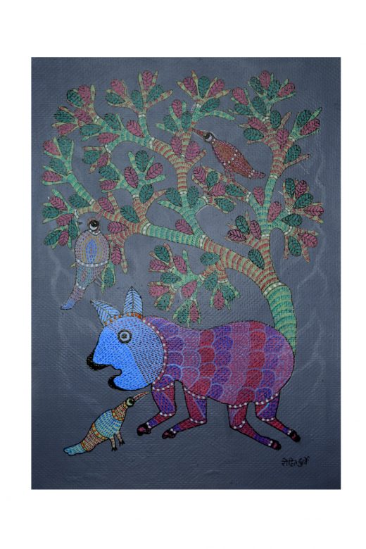 Handcrafted Multicolor Painting