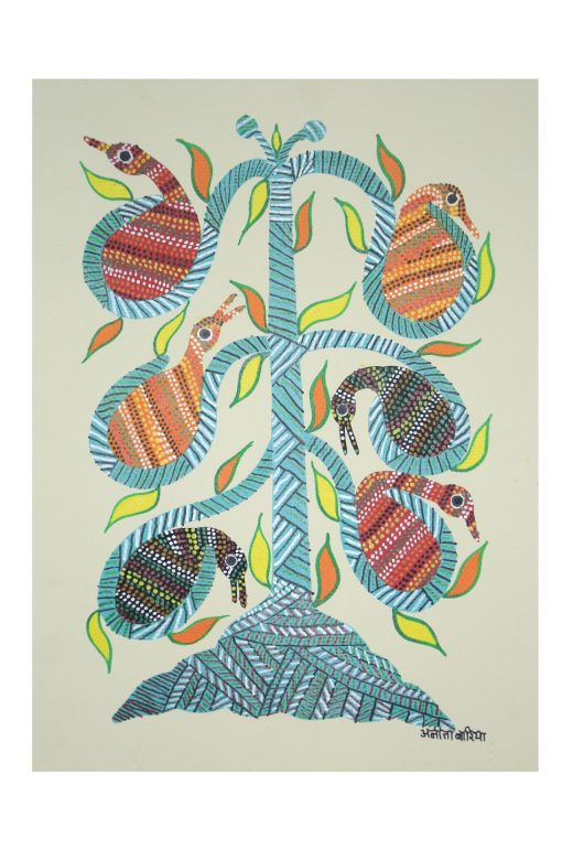 Handcrafted Multicolor Painting