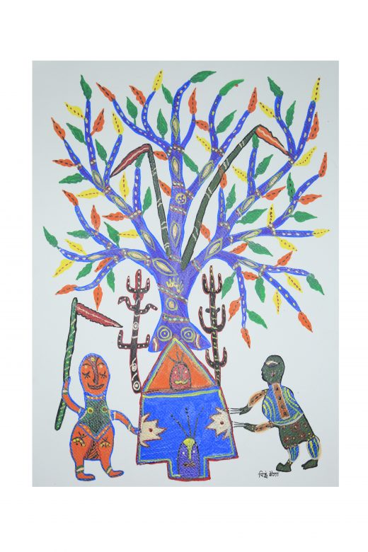 Handcrafted Multicolor Painting