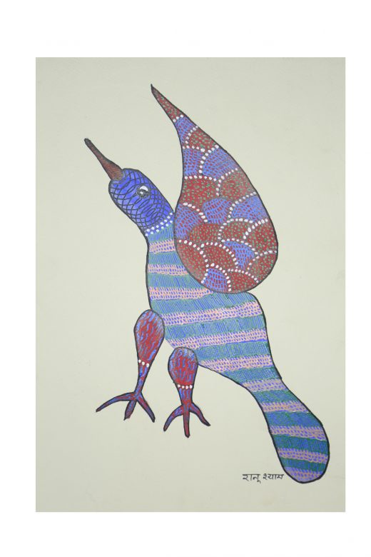 Handcrafted Multicolor Gond Paper Painting