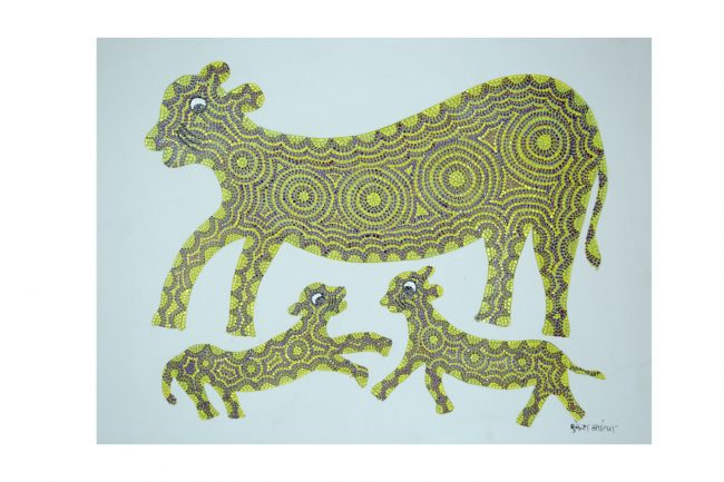 Handcrafted Multicolor Painting