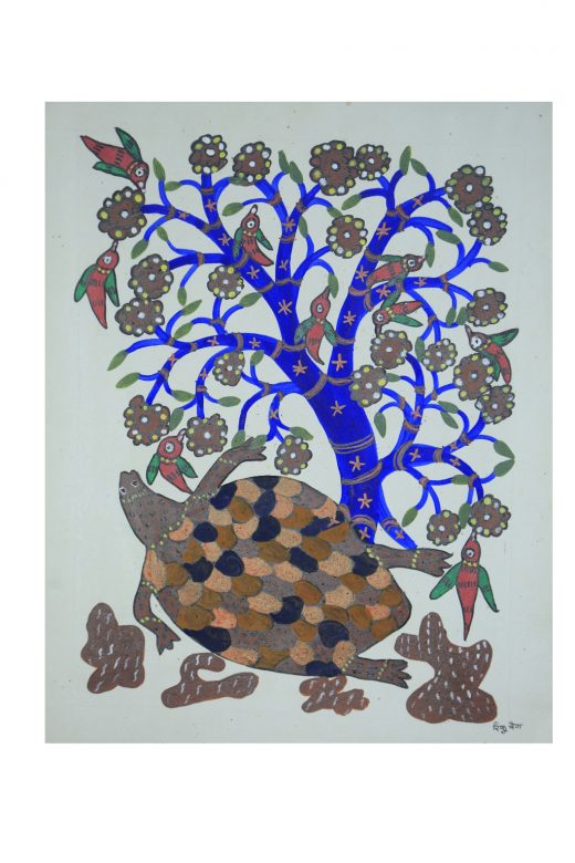 Handcrafted Multicolor Painting