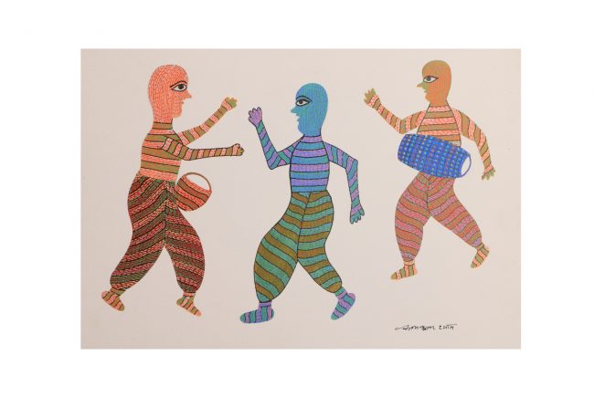 Handcrafted Multicolor Gond Paper Painting