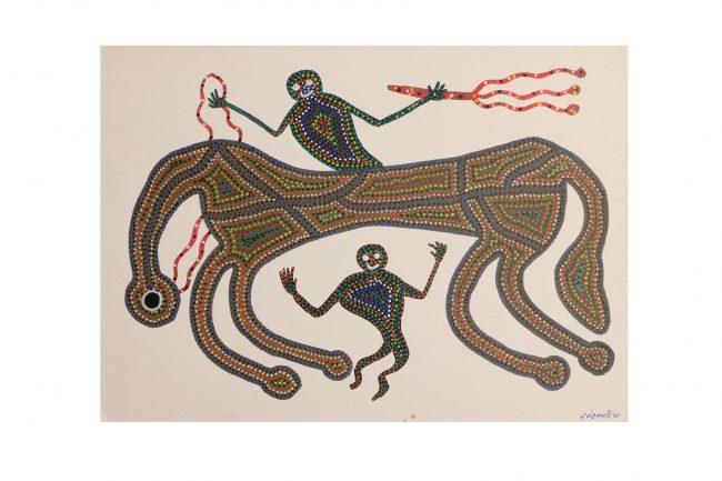 Handcrafted Multicolor Gond Paper Painting
