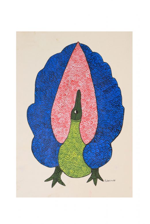 Handcrafted Multicolor Gond Paper Painting