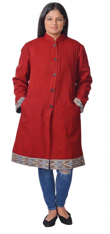 JACKET LADIES 44 Maroon