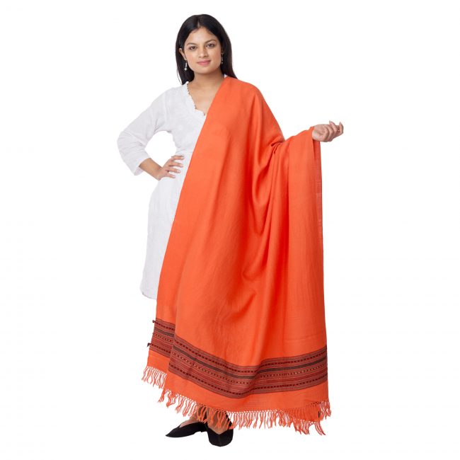 Orange Shawl