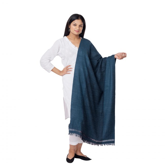 Angora Blue Stole