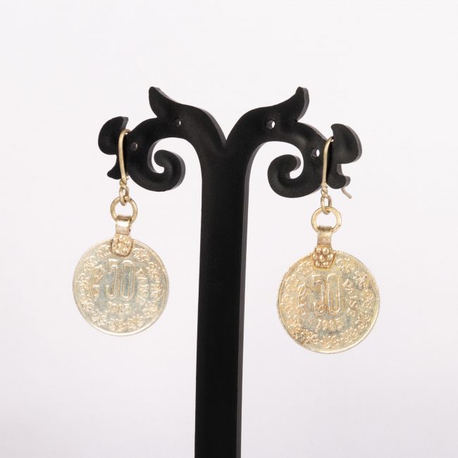 Tribes India Earring Sada 50 Paisa Pair