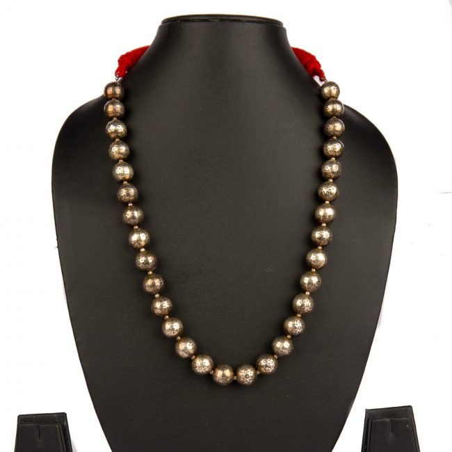 Tribes India Handcrafted Ball Haar Necklace