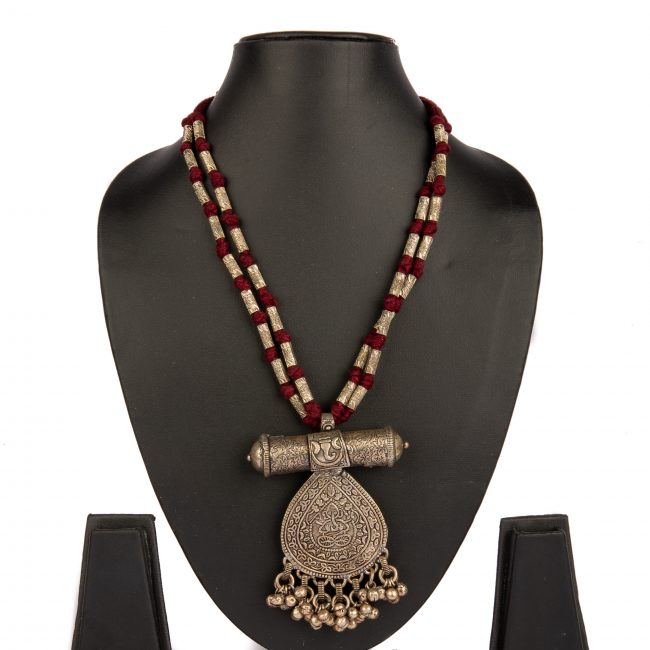 Tribes India Necklace Thircon Nali Pendent