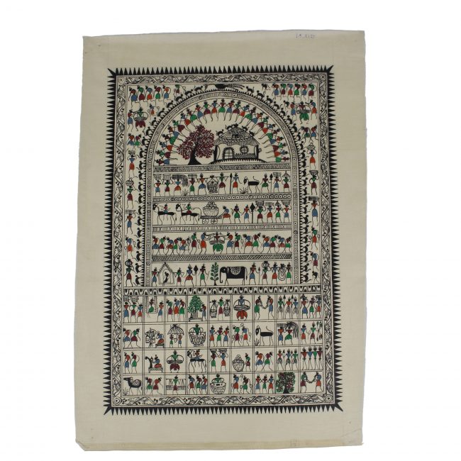 Saura Multicolor Painting (18*12 Inch)