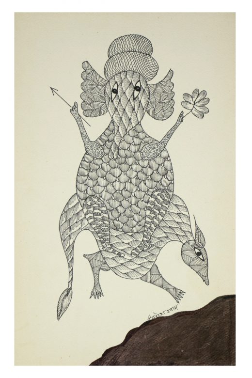 Handcrafted Standard Size Tribal Art Painting