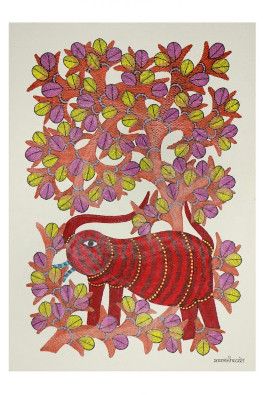 Handcrafted Standard Size Tribal Art Painting