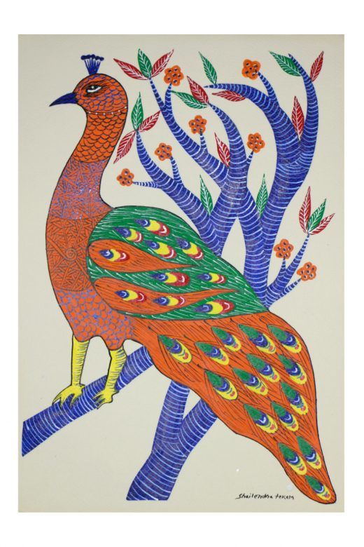 Handcrafted Standard Size Tribal Art Painting