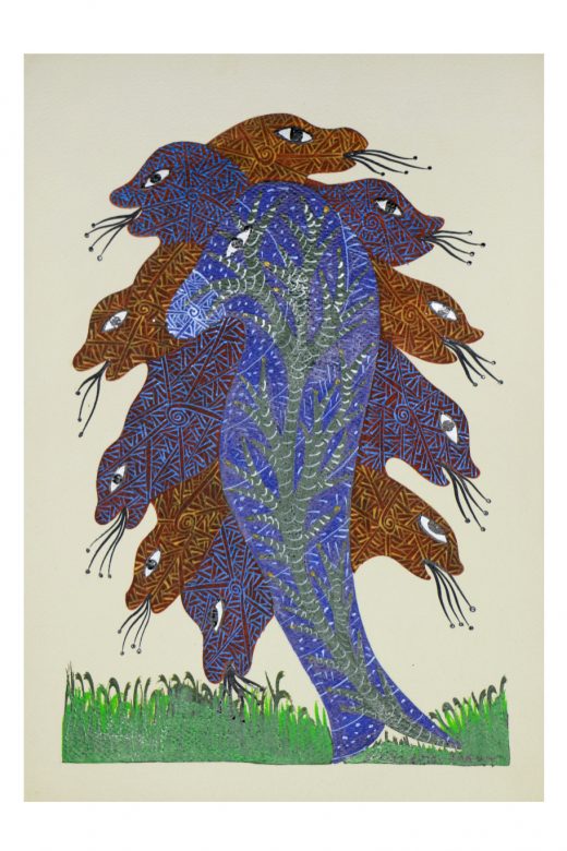 Handcrafted Standard Size Tribal Art Painting