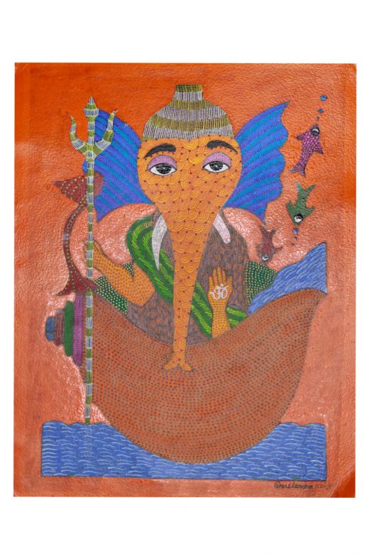 Handcrafted Standard Size Tribal Art Painting