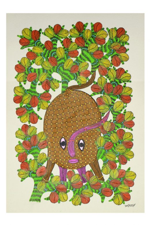 Handcrafted Standard Size Tribal Art Painting