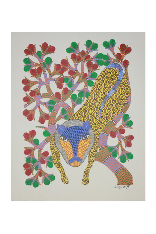 Handcrafted Standard Size Tribal Art Painting