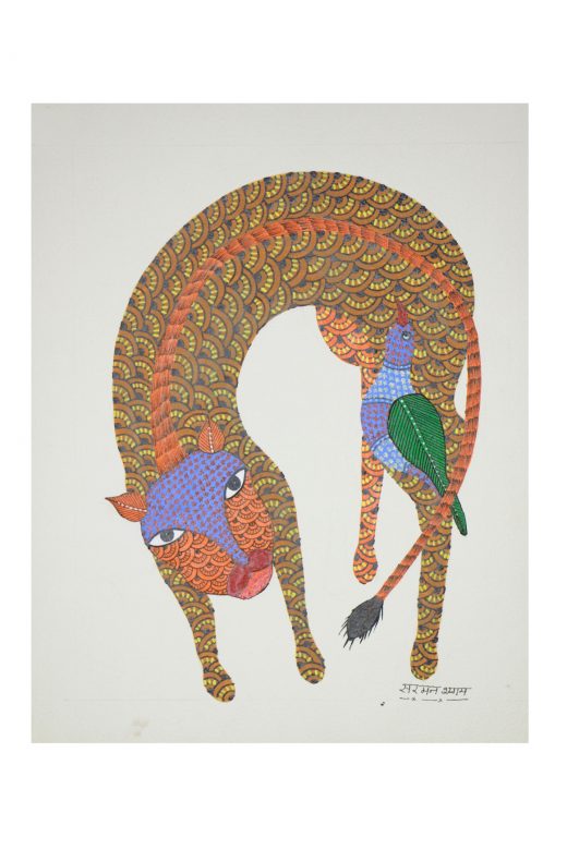 Handcrafted Standard Size Tribal Art Painting