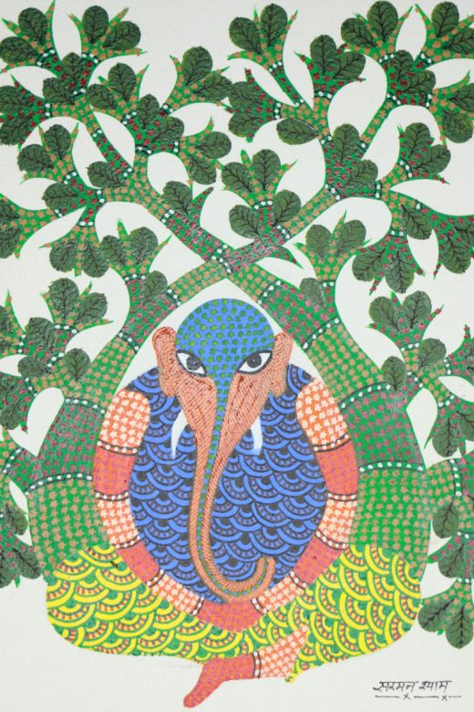 Handcrafted Standard Size Tribal Art Painting