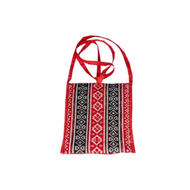 Toda Embroidered Cotton Sling Bag
