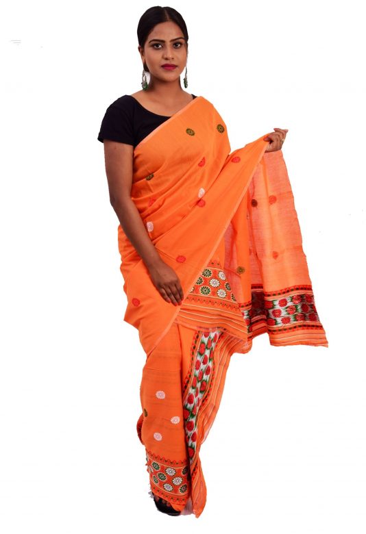 Handwoven Nuni Cotton Mekhela