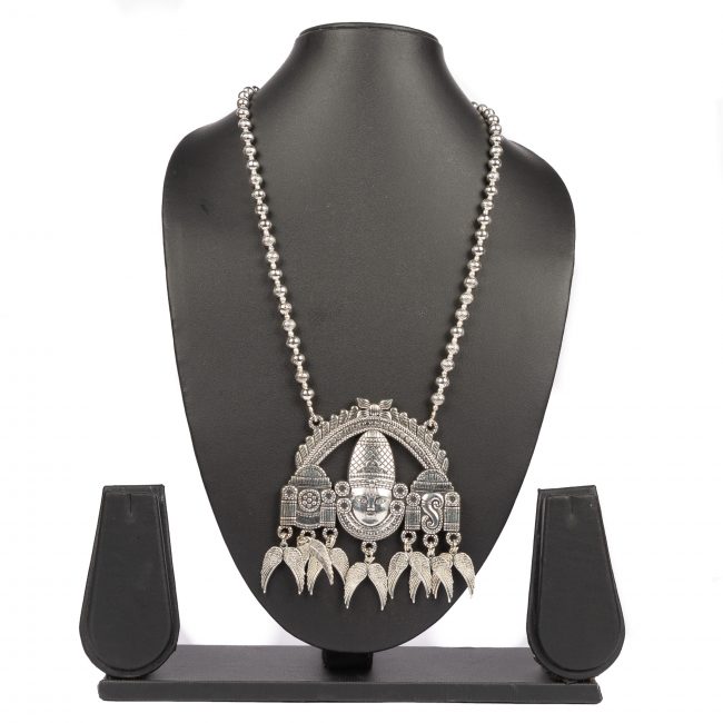 Tribes India Pandle Long Chain Necklace for Women